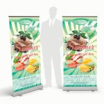 Summer Flavors Rollup Banner
