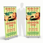 Retro Club Rollup Banner